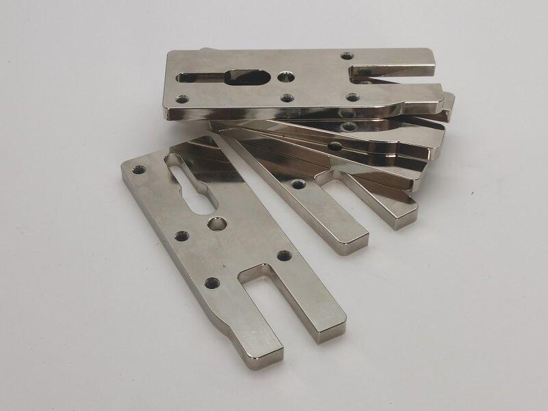 What parts are commonly used in CNC machining?