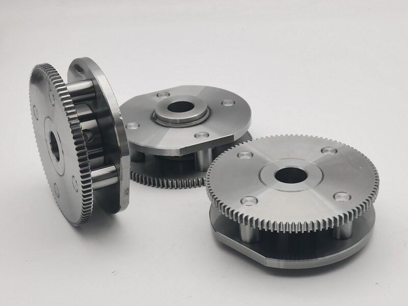 CNC Machining four pin geneva crank assembly