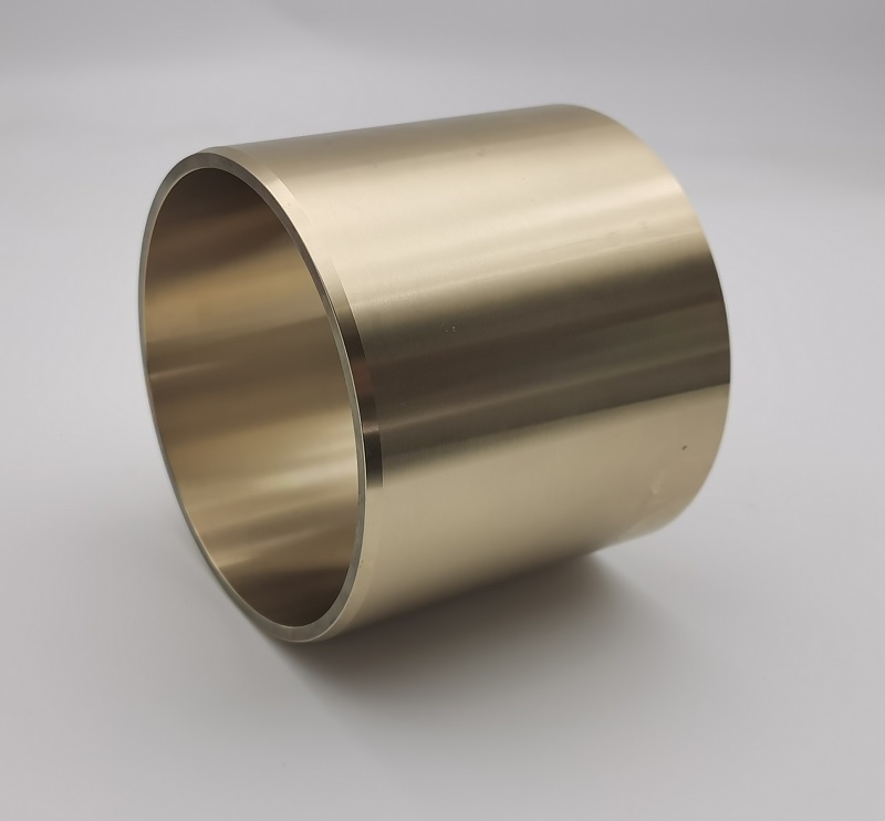 CNC Machining smaller aluminium bronze bearing bushing