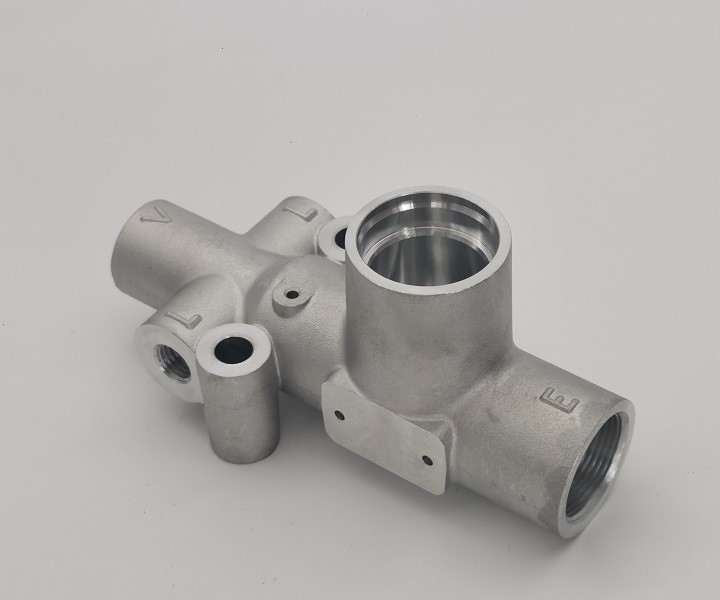 Custom A356-T6 Aluminum Valve Body Casting